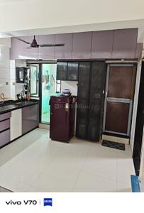 Kitchen Image of 1200 Sq.ft 2 BHK Apartment / Flat for rent in Shree Ghanshyam Residency, Bhayli Vadodara for Rs. 18000