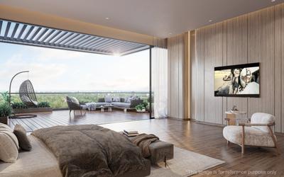 Hall Image of 4880 Sq.ft 4 BHK Penthouse for sale in Vesu Surat for Rs. 33238000