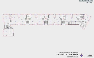 Image of 2155 Sq.ft 3 BHK Apartment / Flat for sale in Althan, Surat for Rs. 10453905