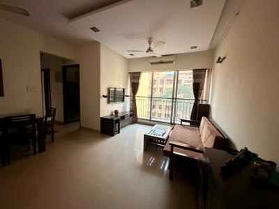 Living Room Image of 950 Sq.ft 2 BHK Apartment / Flat for rent in Rustomjee Urbania Athena, Thane West Thane for Rs. 47000