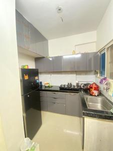 Kitchen Image of 650 Sq.ft 1 BHK Apartment / Flat for sale in Bhicholi Mardana Indore for Rs. 2100000