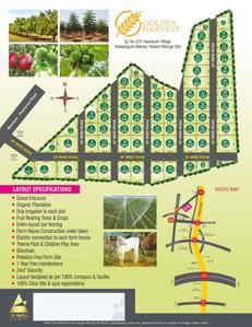 Image of 242 Sq.ft Residential Plot / Land for sale in Yadagirigutta, Yadadri Bhuvanagiri for Rs. 1500000