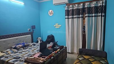Bedroom Image of 950 Sq.ft 1 RK Builder Floor for rent in Kharar Mohali for Rs. 8000