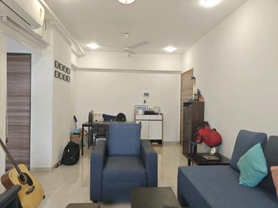 Living Room Image of 706 Sq.ft 2 BHK Apartment / Flat for rent in Thapar Suburbia, Chembur Mumbai for Rs. 75000