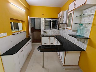 Kitchen Image of 1200 Sq.ft 2 BHK Apartment / Flat for rent in Akshayanagar Bengaluru for Rs. 27500