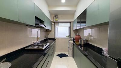 Kitchen Image of 800 Sq.ft 2 BHK Apartment / Flat for sale in Mulund East Mumbai for Rs. 21500000