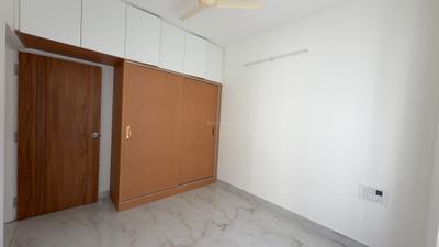 Bedroom Image of 650 Sq.ft 1 BHK Builder Floor for rent in Thanisandra Bengaluru for Rs. 23000