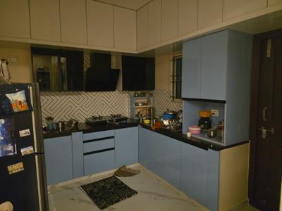 Kitchen Image of 1180 Sq.ft 3 BHK Apartment / Flat for sale in MDVR SV Shelters, Bommasandra Bengaluru for Rs. 8500000