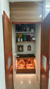 Pooja Room Image of 701 Sq.ft 2 BHK Apartment / Flat for sale in Karnavati Nagar, Sabarmati Ahmedabad for Rs. 5800000