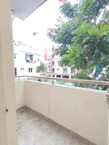 Balcony Image of 700 Sq.ft 1 BHK Builder Floor for rent in HSR Layout Bengaluru for Rs. 25000