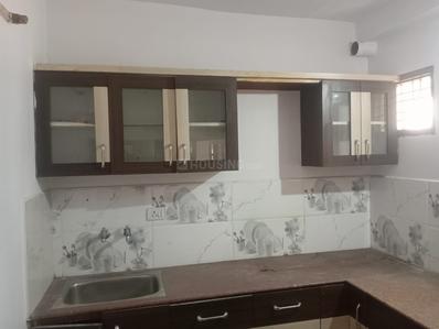 Kitchen Image of 900 Sq.ft 3 BHK Apartment / Flat for rent in Indrapuri Bhopal for Rs. 26000