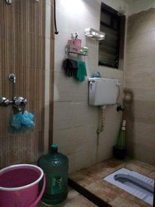 Common Bathroom Image of 870 Sq.ft 2 BHK Apartment / Flat for sale in Pushpha Narayan Complex, Panvel Navi Mumbai for Rs. 6400000