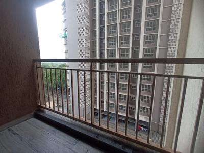 Balcony Image of 420 Sq.ft 1 BHK Apartment / Flat for rent in Kasarvadavali Thane for Rs. 16499