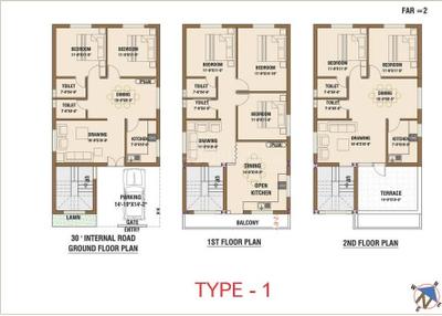Image of 2238 Sq.ft 6 BHK Independent House for sale in Hanspal, Bhubaneswar for Rs. 10040000