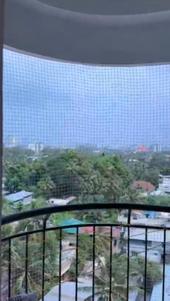 Balcony Image of 1600 Sq.ft 3 BHK Apartment / Flat for sale in Kalpaka Castle, Edappally Kochi for Rs. 7900000