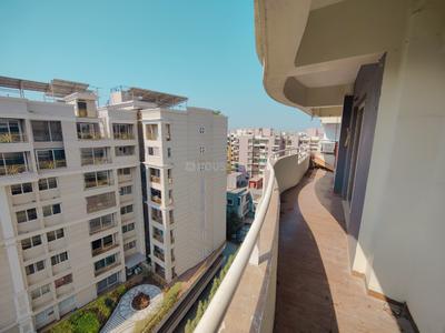 Balcony Image of 1800 Sq.ft 3 BHK Apartment / Flat for rent in Scheme No 140 Indore for Rs. 60000