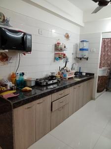 Kitchen Image of 700 Sq.ft 1 BHK Apartment / Flat for rent in Acoi Village Goa for Rs. 22000