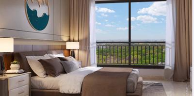 Bedroom Image of 920 Sq.ft 2 BHK Apartment / Flat for sale in Joyville Celestia, Shewalewadi Pune for Rs. 7500000