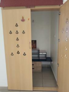 Pooja Room One Image of 1550 Sq.ft 3 BHK Apartment / Flat for rent in Jeevan Bima Nagar Bengaluru for Rs. 50000