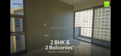 Balcony Image of 700 Sq.ft 2 BHK Apartment / Flat for sale in Sangath Smart Life I, Gujarat International Finance Tec City Gandhinagar for Rs. 12000000