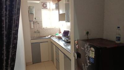 Kitchen Image of 550 Sq.ft 1 BHK Apartment / Flat for rent in Star Realcon The Essentia, Milakpur Goojar Bhiwadi for Rs. 13500