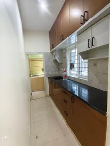 Kitchen Image of 600 Sq.ft 1 BHK Builder Floor for rent in HSR Layout Bengaluru for Rs. 37000