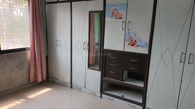 Bedroom Image of 600 Sq.ft 1 BHK Independent House for rent in Bandal Complex, Kothrud Pune for Rs. 25000