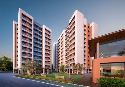 Image of 1100 Sq.ft 2 BHK Apartment / Flat for sale in Shree Rudra Opulence, Sanand, Ahmedabad for Rs. 4000000