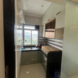 Kitchen Image of 350 Sq.ft 1 BHK Apartment / Flat for rent in JVM Accord, Thane West Thane for Rs. 27000