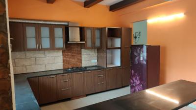 Kitchen Image of 2000 Sq.ft 3 BHK Independent House for rent in Sector 46 Noida for Rs. 50000