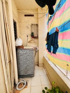 Balcony Image of 700 Sq.ft 1 BHK Apartment / Flat for sale in Rajhans Seasons, Vasai West Vasai for Rs. 6200000