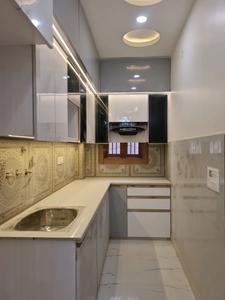 Kitchen Image of 600 Sq.ft 2 BHK Apartment / Flat for sale in Dwarka Mor New Delhi for Rs. 4100000