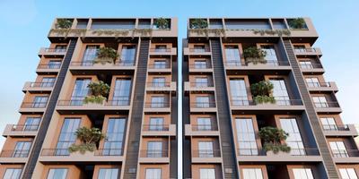 Image of 1000 Sq.ft 3 BHK Apartment / Flat for sale in Karamsad, Anand for Rs. 2375000