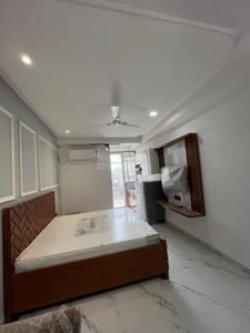 Bedroom Image of 350 Sq.ft 1 RK Builder Floor for rent in Sector 56 Gurgaon for Rs. 25000