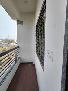 Balcony Image of 550 Sq.ft 1 BHK Builder Floor for rent in Mahalakshmi Nagar Indore for Rs. 20000