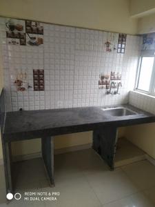Kitchen Image of 630 Sq.ft 1 BHK Apartment / Flat for sale in Kondhwa Pune for Rs. 4300000