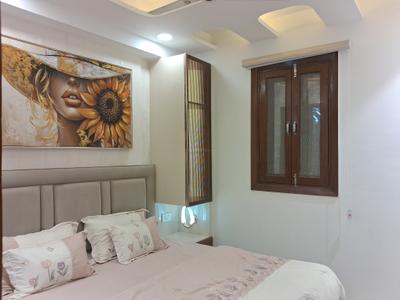 Bedroom Image of 900 Sq.ft 3 BHK Builder Floor for rent in Dwarka Mor New Delhi for Rs. 30000
