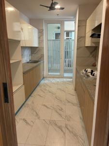 Kitchen Image of 2300 Sq.ft 3 BHK Apartment / Flat for rent in Conscient Hines Elevate, Sector 59 Gurgaon for Rs. 145000