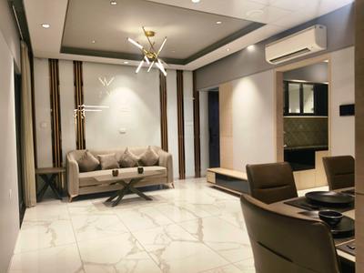 Living Room Image of 1013 Sq.ft 2 BHK Apartment / Flat for sale in Rahul Downtown, Punawale Pune for Rs. 9500000