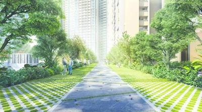 Image of 1800 Sq.ft 3 BHK Apartment / Flat for sale in Embassy Indiabulls Park 2, Panvel, Navi Mumbai for Rs. 18000000