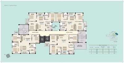 Image of 1196 Sq.ft 2 BHK Apartment / Flat for sale in Ashiyana Heights, Matigara, Siliguri for Rs. 4784000