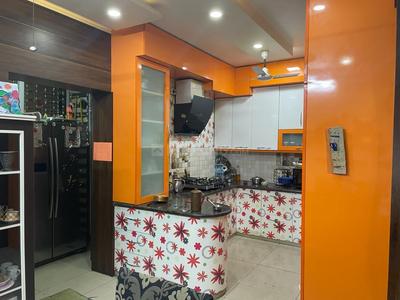 Kitchen Image of 2170 Sq.ft 4 BHK Apartment / Flat for sale in Gaur Cascades, Raj Nagar Extension Ghaziabad for Rs. 23500000