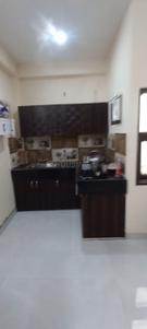 Kitchen Image of 450 Sq.ft 1 BHK Builder Floor for rent in Palam Vihar Extension Gurgaon for Rs. 17000