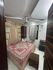 Bedroom Image of 600 Sq.ft 2 BHK Builder Floor for rent in Uttam Nagar New Delhi for Rs. 17000