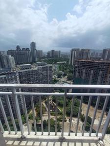 Balcony Image of 580 Sq.ft 1 BHK Apartment / Flat for rent in The Solitaire, Kolshet Thane for Rs. 29000