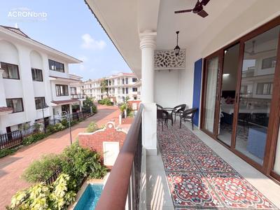 Balcony Image of 4020 Sq.ft 3.5 BHK Villa for sale in Arpora Goa for Rs. 85000000