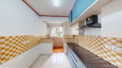 Kitchen Image of 925 Sq.ft 2 BHK Apartment / Flat for sale in Shriram Surabhi, Mallasandra Bengaluru for Rs. 6600000