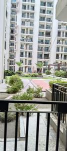 Balcony Image of 1255 Sq.ft 2 BHK Apartment / Flat for rent in Sikka Karnam Greens, Sector 143B Noida for Rs. 35000