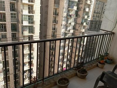 Balcony Image of 1020 Sq.ft 2 BHK Apartment / Flat for sale in Panchsheel Wellington, Crossings Republik Ghaziabad for Rs. 7000000