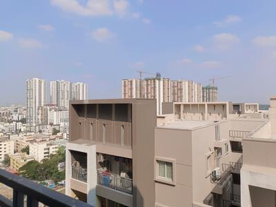 Bedroom Two Image of 1530 Sq.ft 3 BHK Apartment / Flat for rent in Vijay RVs Sai Vanamali, Miyapur Hyderabad for Rs. 45000
